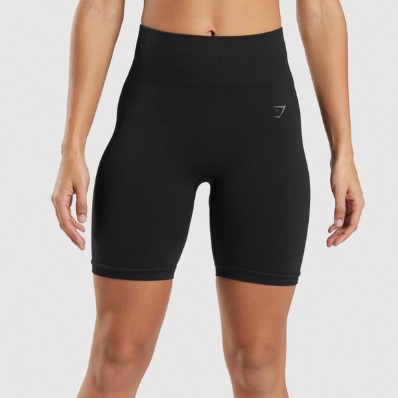 GYMSHARK Flex Cycling Shorts in Black, Small - Picture 2 of 7
